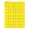Nevs Cryo Label Laser Sheets  24x13mm for 0.5ml Tubes Yellow LCL-121-Y - alternate 2